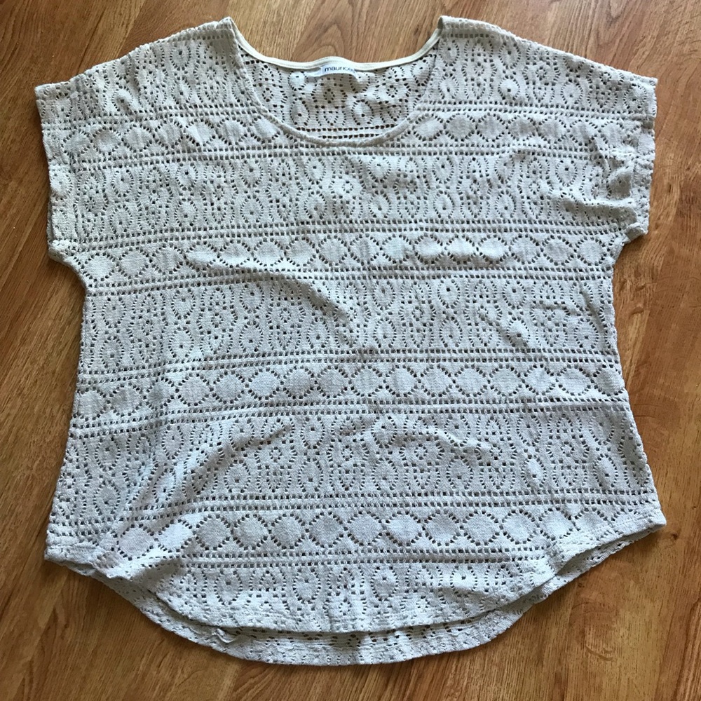 Women’s Maurice’s lace top plus size 3